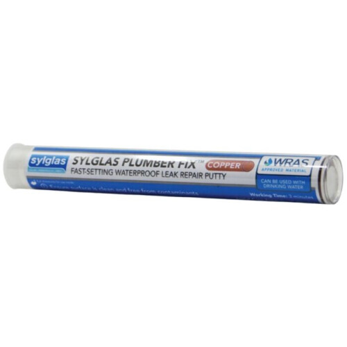 Sylglas Plumber Fix Leak Repair Putty Copper 114g