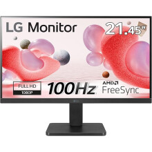 LG Electronics Monitor 22MR410-B, 22 Inch, Full HD 1080p, 100Hz, 5ms GtG, VA Panel, AMD FreeSync, Smart Energy Saving