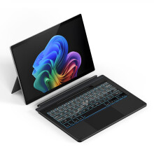 For Surface Pro 8/9/10/X/11 - Smart Magnetic Keyboard with Long - lasting Battery & Pen Slot Black