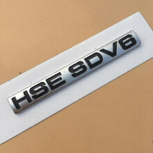 (HSE SDV6) 3d Metal Car Logo Supercharged Autobiography Badge Hse Scv6 Sdv6 Sdv8 Luxury Emblem For Range Rover Sport Sticker Accessories