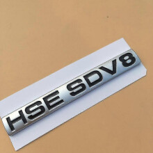 (HSE SDV8)3d Metal Car Logo Supercharged Autobiography Badge Hse Scv6 Sdv6 Sdv8 Luxury Emblem For Range Rover Sport Sticker Accessories