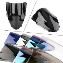(black) con Windshield For SUZUKI TL1000 TL 1000 R 1000R TL1000R 1998-2003 Double Bubble WindScreen Motorcycle Accessories Fairing Deflector