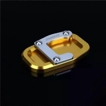 (Gold-Scrambler) con For DUCATI Scrambler 1100 Sport Special KG KF Pro 1K CNC Kickstand Foot Side Stand Extension Pad Support Plate Enlarge Stand