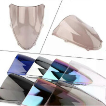 (Smoke) con Windshield For SUZUKI TL1000 TL 1000 R 1000R TL1000R 1998-2003 Double Bubble WindScreen Motorcycle Accessories Fairing Deflector
