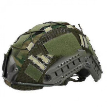(color3) 2023 New Tactical Helmet Cover Camouflage Combat Helmet Accessories For Fast Helmet Cover Changzhao