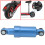 125mm Shock Absorber Rear Suspension Damper 750lb 11