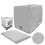 (Blue)Ibc Tank Cover 1000 Liters Container Foil Anti-d Cover 4 S 3