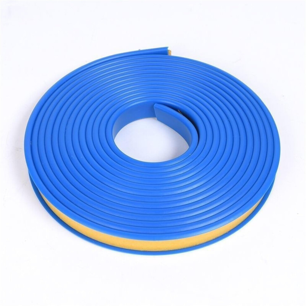 Furniture Edge Banding,Self Adhesive Edging Trim, 16.4ft/5m Soft Silica Gel Edge Trim Corner Guards