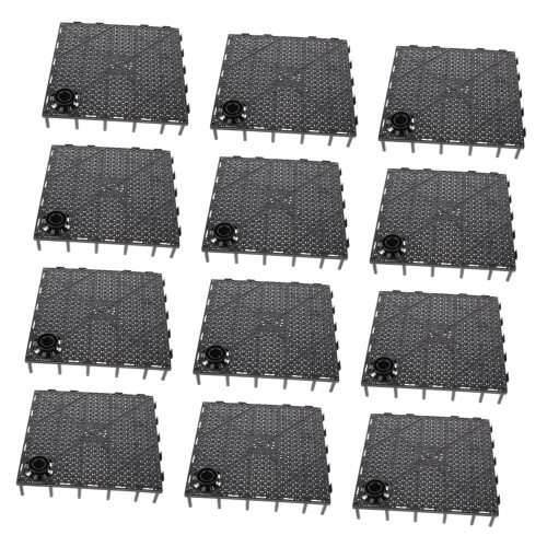 Aquarium Isolation Board 12pcs Plastic Filtering Grid Plates for Fish Tank Bottom