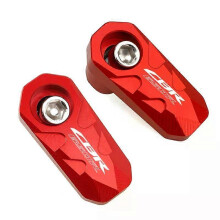 (2 piece Red) con For HONDA CBR650R CBR 650R CBR650 R 2019-2025 2024 New Motorcycle Accessories CNC Rear Wheel ABS Sensor Protection Guard Cover