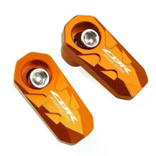 (2 piece Orange) con For HONDA CBR650R CBR 650R CBR650 R 2019-2025 2024 New Motorcycle Accessories CNC Rear Wheel ABS Sensor Protection Guard Cover
