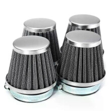 con 4x 52mm Motorcycle Air Filter Pod Fit for Suzuki GSXR 750 1100 750R KATANA GSX 1100F GSX600F Kawasaki KZ550H Yamaha GSX1100F ...