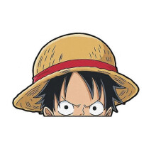 (Monkey D. Luffy) One Piece Luffy Zoro Nami Sanji Car Decals Window Guitar Sticker Decoration