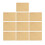 10 Pcs Kraft Paper Envelope Thickened Large 1