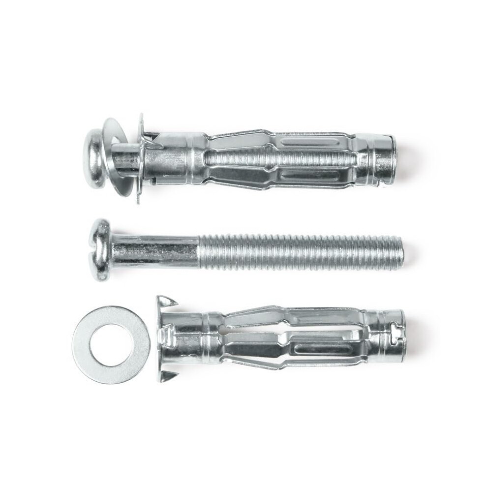 M4 M5 M6 M8 Hollow Wall Anchors Gypsum Board Expansion Screw Aircraft Tube Pipe Hollow Wall Anchors Plugs Metal Expansion Bolt(M4x21(20Pcs)) 6493810778681