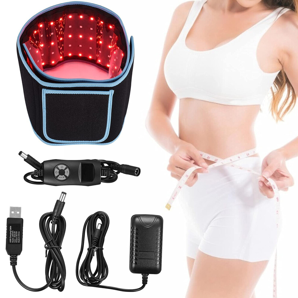 Red/Light Infra Therapy Device, Waist Belt,660Nm Led 850Nm Near Infra For Pain Relief Refï¼Mfb