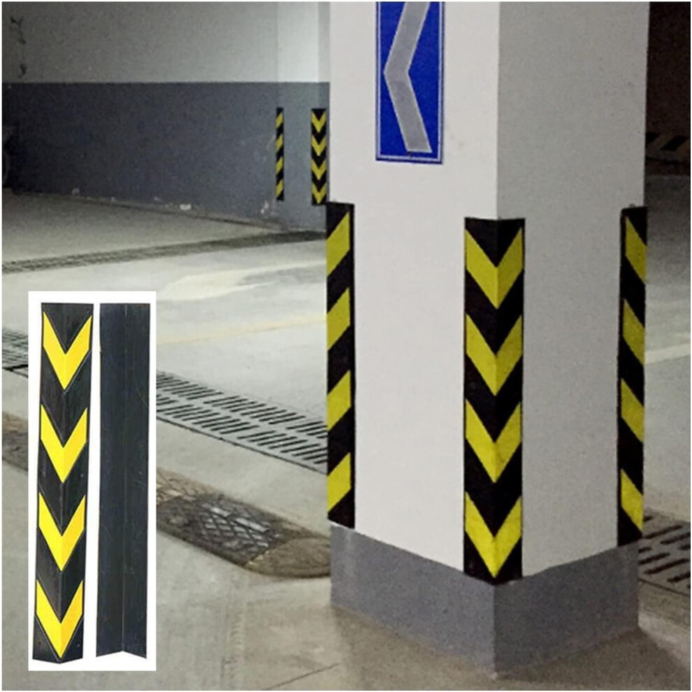 Garage Wall Protector Corner Guard For Parking Garages, 1 Cm Thick Reflective Antiimpact Protection 689788536880
