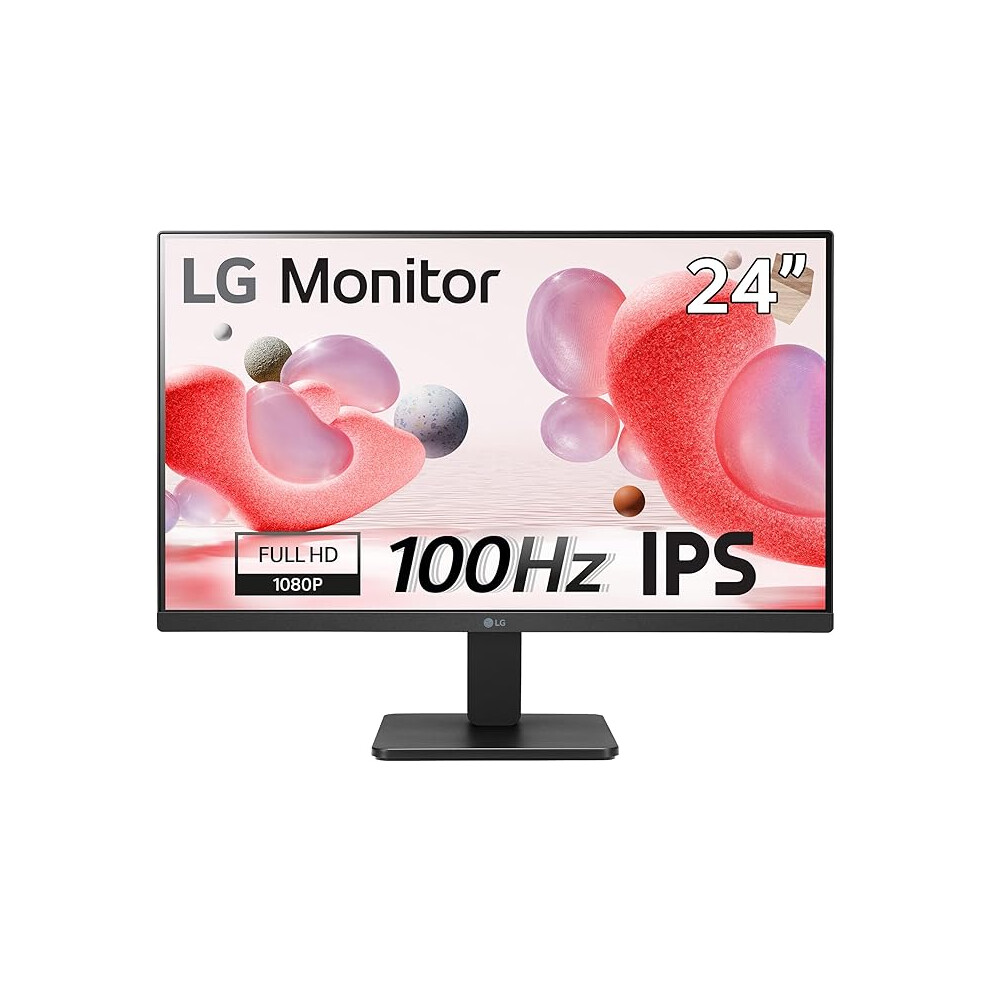 Lg Electronics Monitor 24Mr400-B, 24 Inch, Full Hd 1080P, 100Hz, 5Ms Gtg, Ips Panel, Amd Freesync, Smart Energy Saving 1234569872412