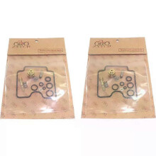 (2) con for V Star 1100 XVS1100 1999-2005 V-Star XVS 1100 Motorcycle carburetor repair kit air screw Plunger Diaphragm oil cup float