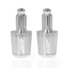 (Sliver) con For BMW G310R G 310 R G-310R G310GS All Years 7/8" Motorcycle Universal Handlebar Grips Ends Handle Bar Cap End Plug Slider
