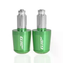 (Green) con For BMW G310R G 310 R G-310R G310GS All Years 7/8" Motorcycle Universal Handlebar Grips Ends Handle Bar Cap End Plug Slider