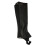Ladies Pro Top Grain Leather Half Chaps , Black , Small 1