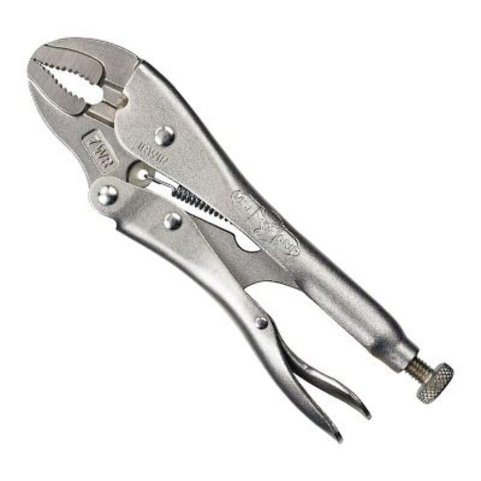 Irwin Visegrip Curved Jaw Locking Pliers With Wire Cutters 7In. Length, Model 070213 6493810779039