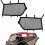 con UTV Right & Left Window Net for Can-Am Maverick X3 2017-2021 Window Shade Shield Roll Cage Mesh Net Door Scratch Prevention 1
