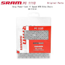 (PC-1110) con 11 Speed Power Chain for MTB Bike PC-XX1 PC-1110 PC-1170 Powerlock Bicycle Chain 1x11 SpeedParts