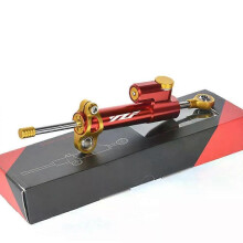 (Red Gold) con For YAMAHA YZF R1 R3 R6 R25 MT03 MT25 2005-2016 2006 2007 2008 2014 2015 Motorcycle Damper Steering Stabilize Safety Control