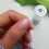 Semilac T14 Top Coat No Wipe Blinking Violet & Rose Flakes 7ml 4