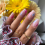 Semilac T14 Top Coat No Wipe Blinking Violet & Rose Flakes 7ml 5