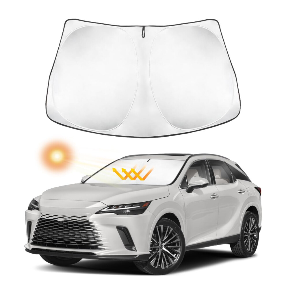 For Lexus Rx Windshield Sunshade Rx350 Rx350h Rx500h Car Front Sun Visor 689788538419