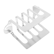 Stainless Steel Sliced Bread Rack Bread Stand Display for Breakfast Toast Elegant Design for Parties Events