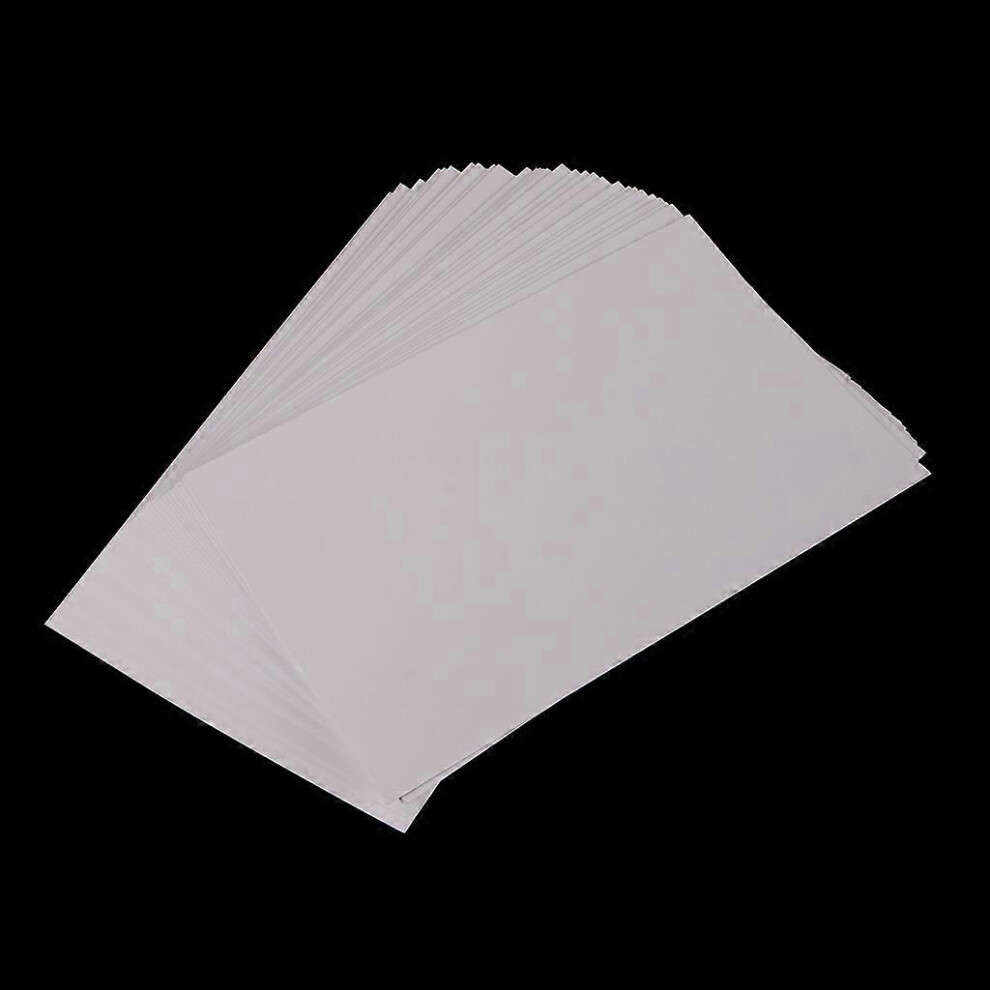 (As show, One size) New 30 Sheets Glossy 4R 4x6 Photo Paper For Inkjet Printer  White
