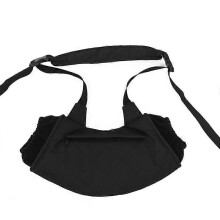 (43 x 19cm, BLACK) MIMIGO Hunting Fleece Hand Muff Pak Warmer Outdoor Camouflage Thinsulate Insulation