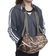 (43 x 19cm, BROWN) MIMIGO Hunting Fleece Hand Muff Pak Warmer Outdoor Camouflage Thinsulate Insulation