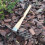 Stainless Steel Garden Hoe Rake Hand Tool, Simple Practical Fine Workmanship Beech Handle Small Hoe Gardening Tool for Weeding, Digging, Seeding 5