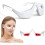 UnderEye Red Light Therapy Glasses with 3D Fit  Microcurrent Massage  Eye Care 5