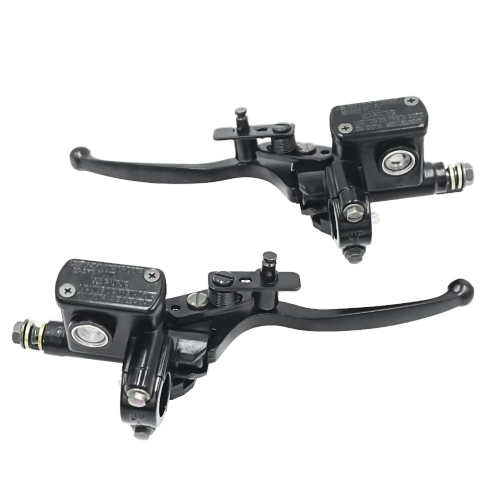 7/8' 22Mm Brake Master Cylinder For Gy6 50Cc 110Cc 125Cc 150Cc 250Cc Taotao Sunl Roketa Kazuma Baja Scooter Moped Atv 4 Wheeler Dirt Pit Bike, 1 Pair 689788539812
