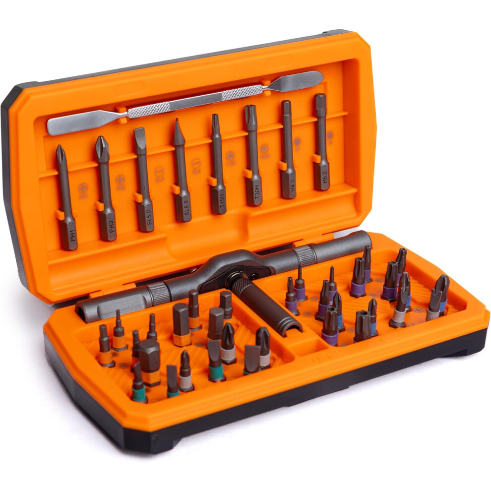 42-in-1 screwdriver kit, DIY combination soft shaft, suitable for furniture assembly, appliance repair, bicycle tools-image-OPC-PHZH9QM-NEW