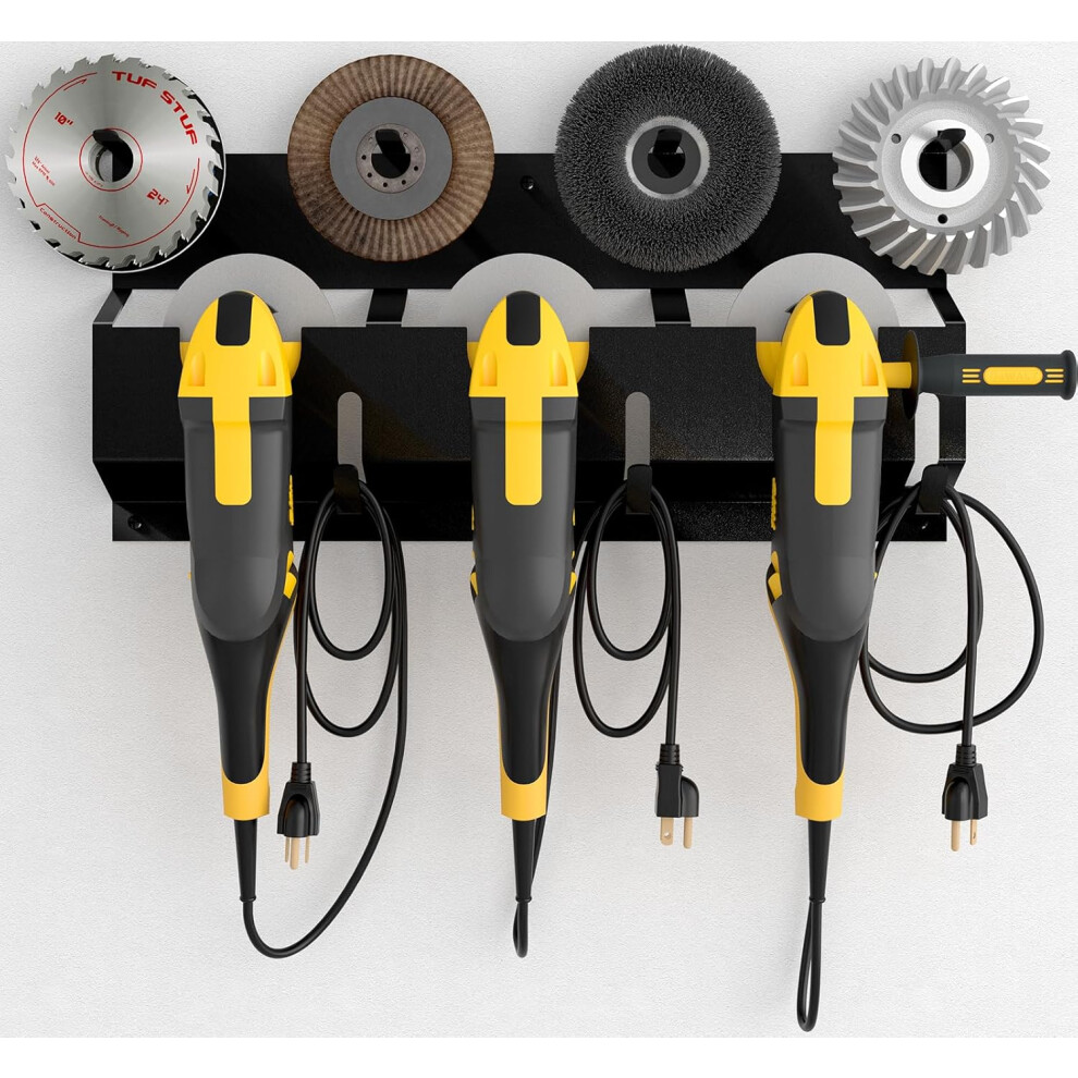 Angle Grinder Holder, Tool Stand 1 Pack, Tool Storage Rack, Wall Mount Bracket For Cutters Polishers, Garage And Workspace 8784498837226