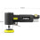 Mini orbital air sander 25mm/50mm/75mm, 1"/2"/3" pneumatic orbital sander 8