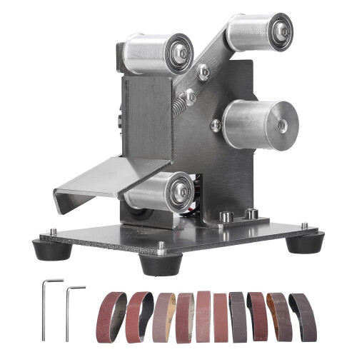 Multifunctional Grinder Mini Electric Belt Sander DIY Polishing Grinding Machine Cutter Edges Sharpener