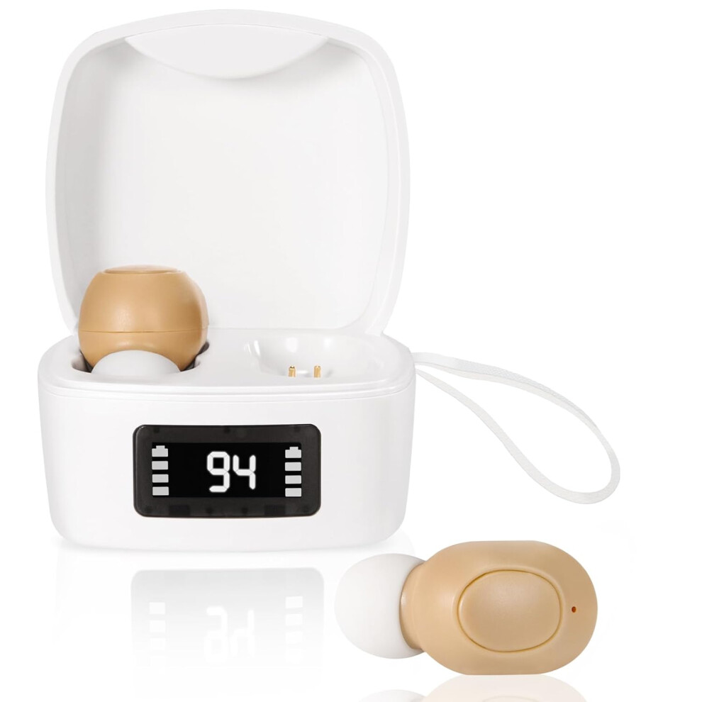 Irich Rechargeable Hearing Aids, Noise Cancelling, Otc Digital For Seniors & Adults