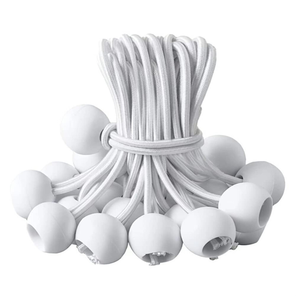 Ball Bungee Cords 6 Inch Bungee Cord With Balls, 100 Pcs Bungie Cord Balls 6493810844089