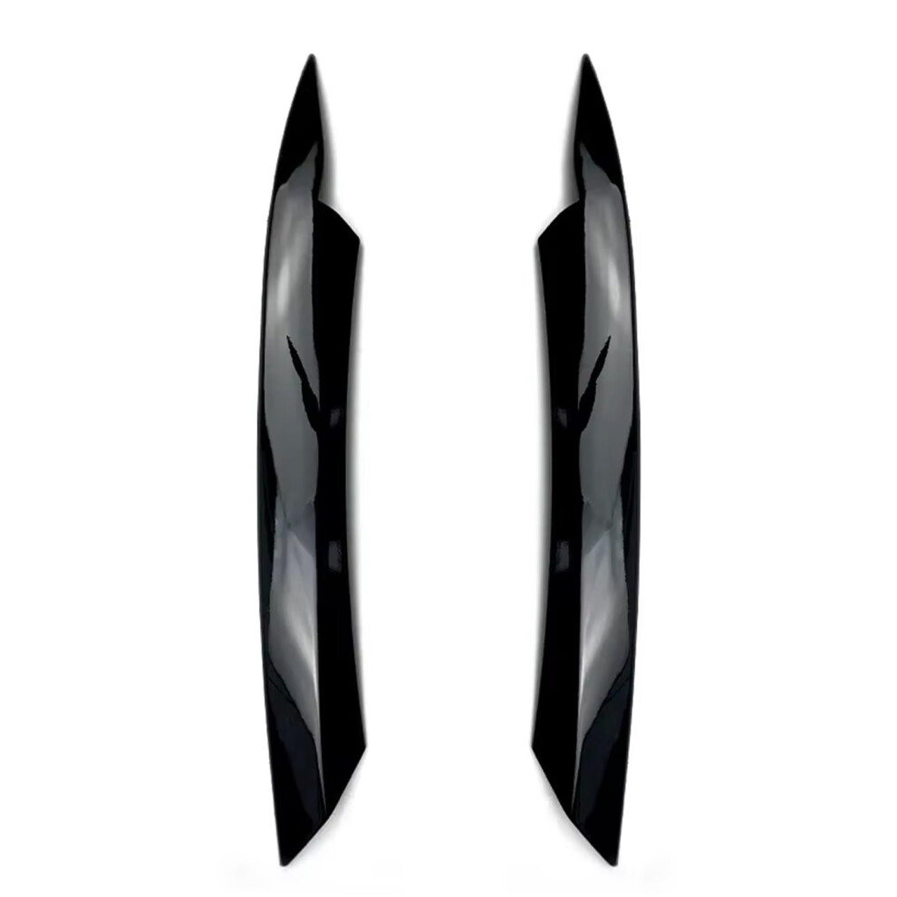 Car Headlight Eyebrow For Vw For Passat B7 2010 2011 2012 2013 2014 Car Front Headlights Eyebrow Eyelids Trim Cover 689788540337
