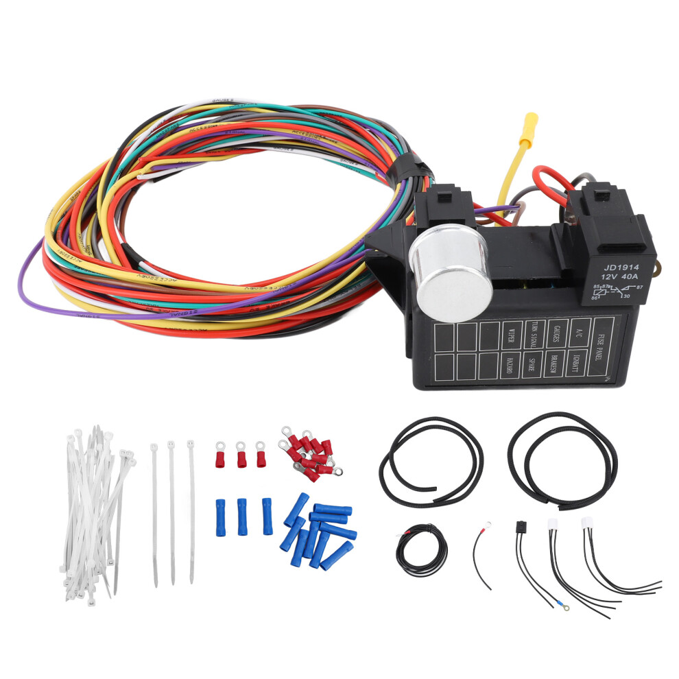 8 Circuit Wire Harness Safe Heat Resistant Stable 9121376801631