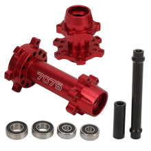 RC Motorcycle Wheel Hex Hubs Aluminum Front Rear