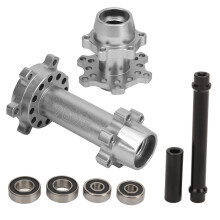 RC Motorcycle Wheel Hex Hubs Aluminum Front Rear